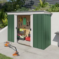 10' x 4' Yardmaster Emerald Pent Metal Shed (2.98m x 1.19m) online kaufen 10' x 4' Yardmaster Emerald Pent Metal Shed (2.98m x 1.19m) online kaufen