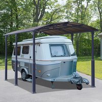 12' x 16' Palram Canopia Arcadia Alpine 5000 Grey Metal Carport (3.59m x 5.02m) online kaufen 12' x 16' Palram Canopia Arcadia Alpine 5000 Grey Metal Carport (3.59m x 5.02m) online kaufen