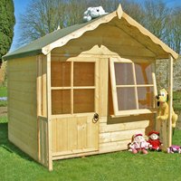 5x5 Shire Kitty Traditional Kids Wooden Playhouse online kaufen