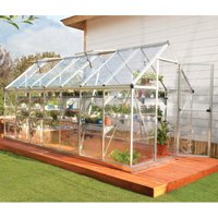 6' x 14' Palram Canopia Harmony Large Silver Polycarbonate Greenhouse (1.85m x 4.26m) online kaufen 6' x 14' Palram Canopia Harmony Large Silver Polycarbonate Greenhouse (1.85m x 4.26m) online kaufen