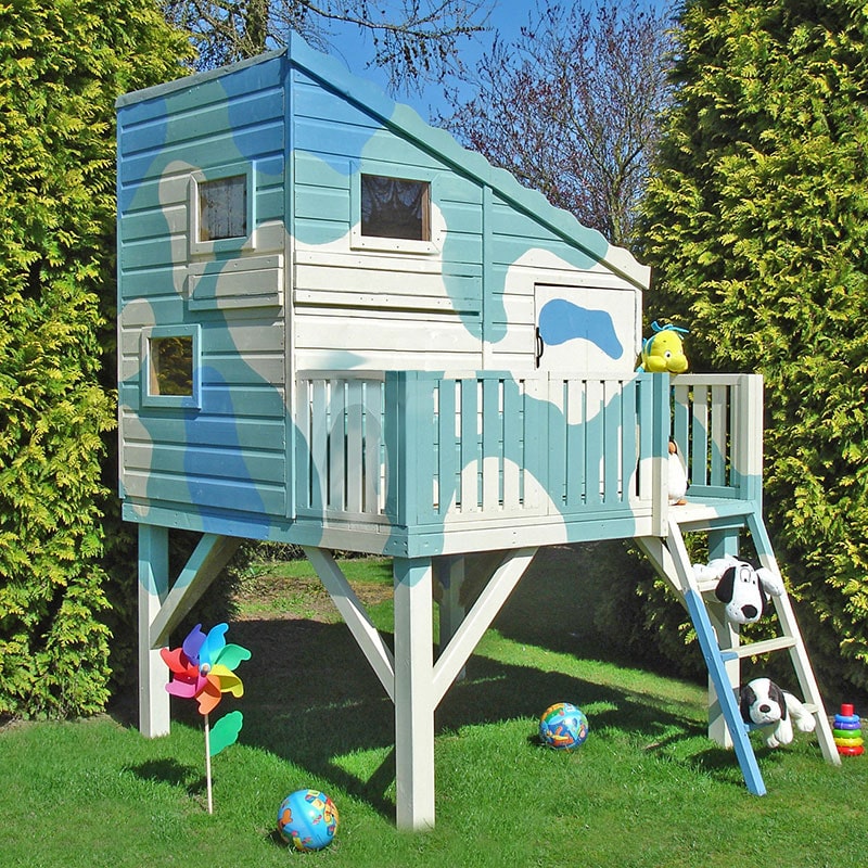 6' x 4' Shire Command Post Kids Wooden Platform Playhouse (1.69m x 2.22m) online kaufen 6' x 4' Shire Command Post Kids Wooden Platform Playhouse (1.69m x 2.22m) online kaufen