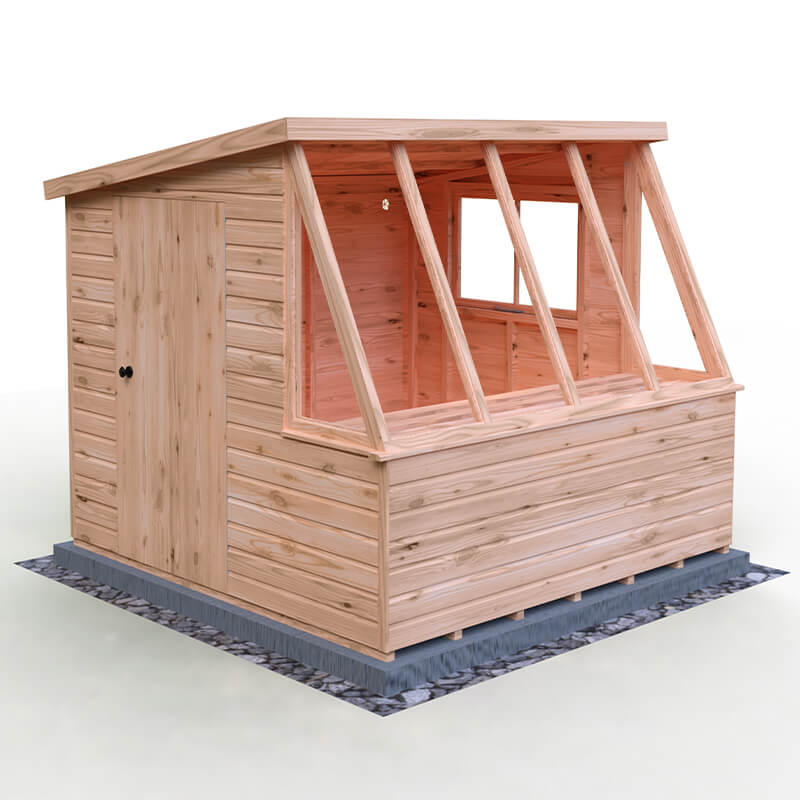8' x 8' Shire Iceni Pent Potting Shed (2.5m x 2.5m) online kaufen 8' x 8' Shire Iceni Pent Potting Shed (2.5m x 2.5m) online kaufen