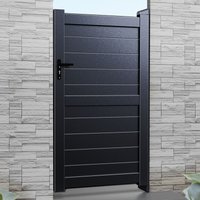 Exeter Premium Metal Side Gate - Black online kaufen Exeter Premium Metal Side Gate - Black online kaufen