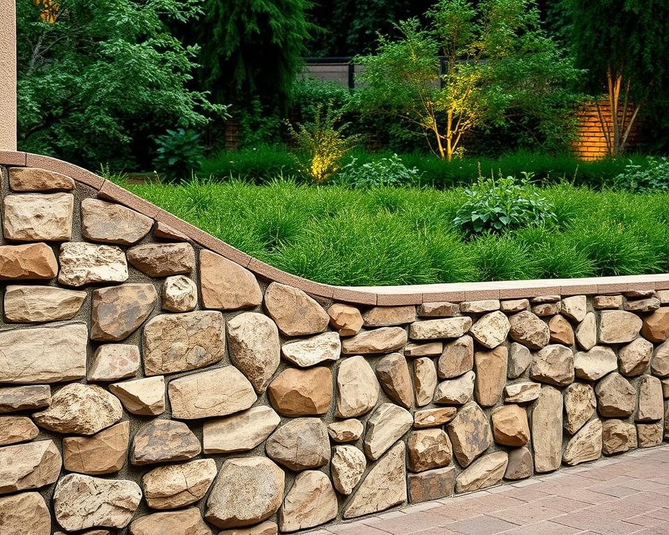 dry-stone wall design