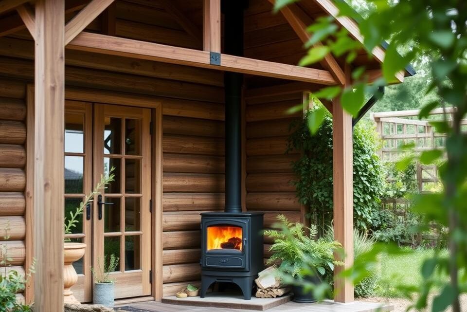 Efficient Heating for Wooden Garden Houses