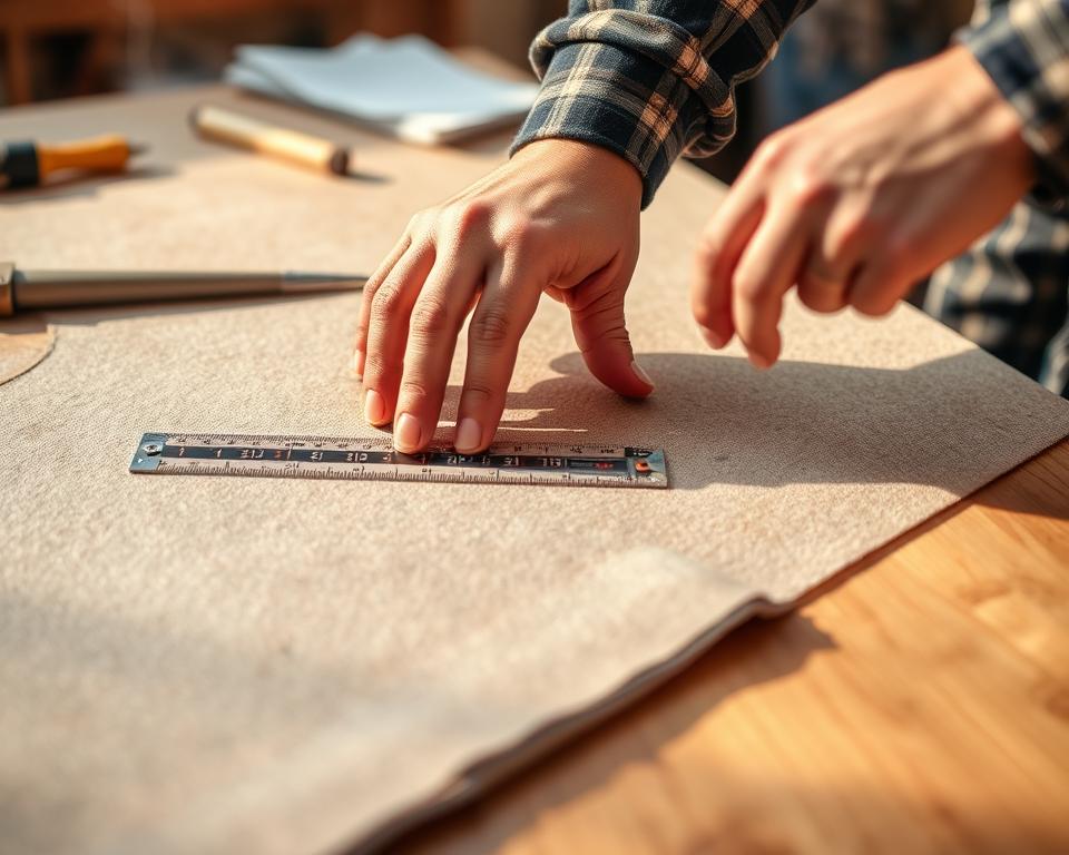 measure roofing felt