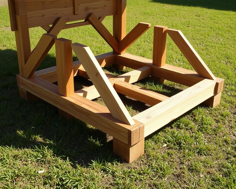timber frame base
