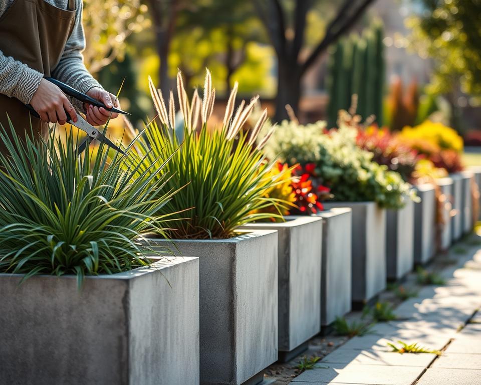 Concrete Planter Block Maintenance