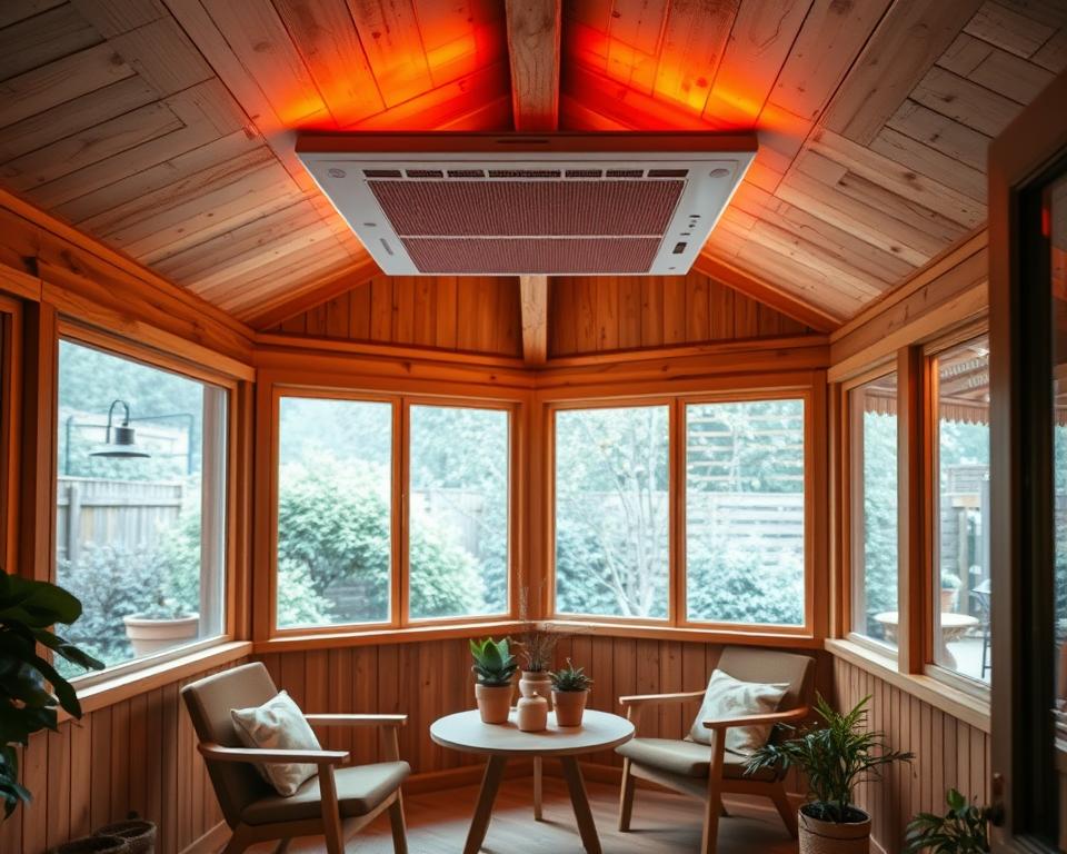 Infrared Heating for Gardenhouse